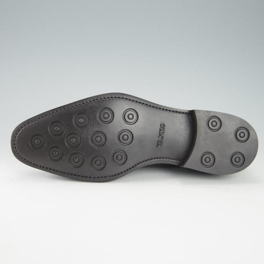 未使用★(スペイン製)YANKO/ヤンコ SIZE 9【グッドイヤーウェルテッド製法★ストレートチップ/114375】カーフ/黒/メンズ★g956