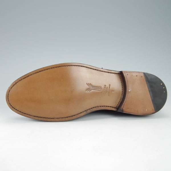 新品★(スペイン製)YANKO/ヤンコ SIZE 8【グッドイヤーウェルテッド製法★ストレートチップ/15036】ROIS/黒/メンズ★g958