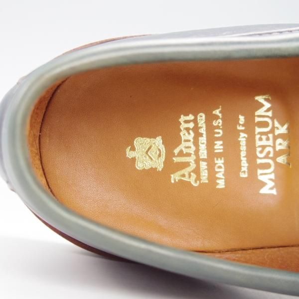 未使用★オールデン 8D【定価￥97,900-★(宇都宮)MUSEUM ARK別注/ヴァンラスト】N4207/クロムエクセル/コインローファー/紺/Alden★g960
