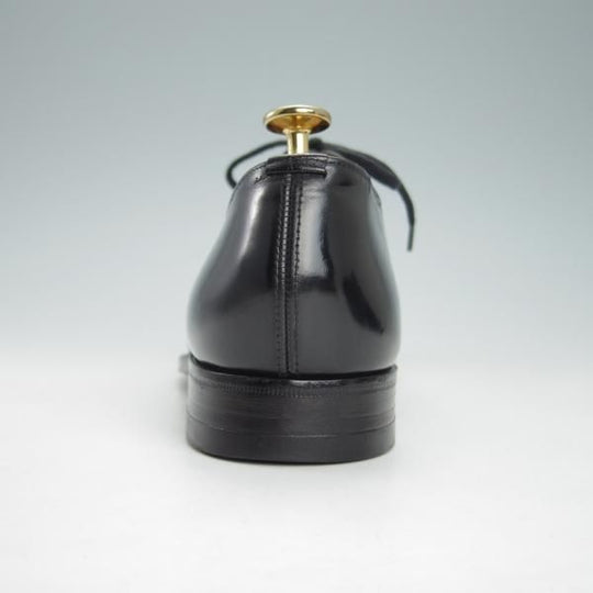 ★チャーチ 75E/UK7.5【貴重★ブックバインダーカーフ/84ラスト】LUDGATE/4都市ロゴ過渡期/パンチドキャップトゥ/黒/メンズ/Church's★g961