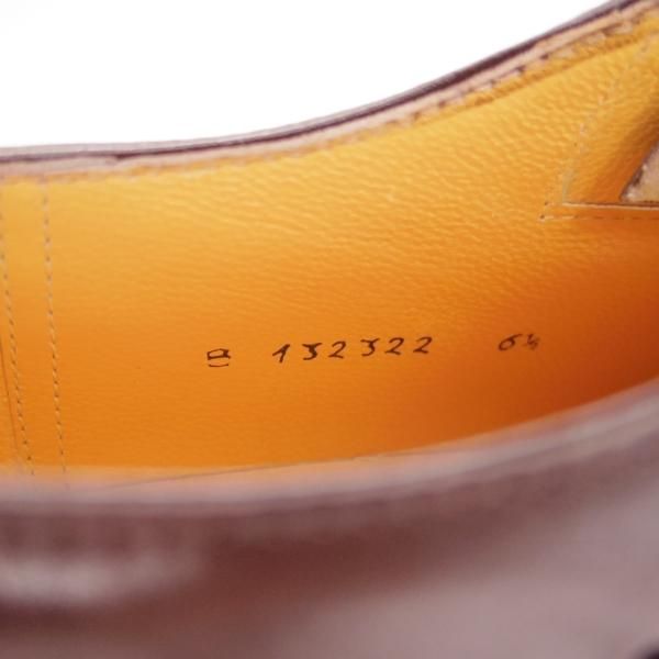 美品★(伊)タニノクリスチー SIZE 6.5【定価15万円以上★オックスフォードシューズ/132322】カーフ/濃茶/メンズ/TANINO CRISCI★g963