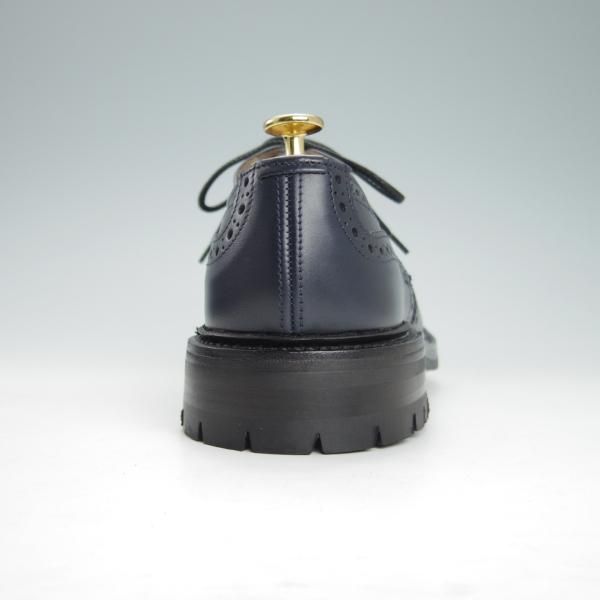 未使用★トリッカーズ SIZE 8【定価￥84,700-★バートン同系モデル/コマンドソール】KESWICK/M7292/カーフ/紺/短靴/Tricker's★g964