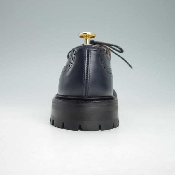 未使用★トリッカーズ SIZE 8【定価￥84,700-★バートン同系モデル/コマンドソール】KESWICK/M7292/カーフ/紺/短靴/Tricker's★g964