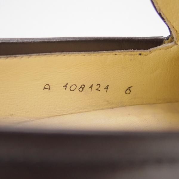 ★(伊)タニノクリスチー SIZE 6【定価15万円以上★タッセルローファー/108121】カーフ/黒/メンズ/TANINO CRISCI★g965