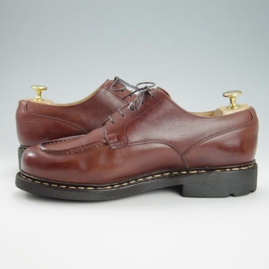 美品★パラブーツ SIZE 7【定価￥71,500-★シャンボード/CHAMBORD】マロン/MARRON/リスレザー/Uチップ/茶/TEXソール/Paraboot★g968