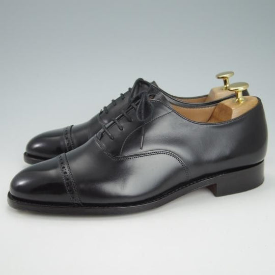 極上★(英)チーニー 7E【★ロイドフットウェア別注/Lloyd Footwear】Mシリーズ/89ラスト/パンチドキャップトゥ/カーフ/黒/CHEANEY★g969