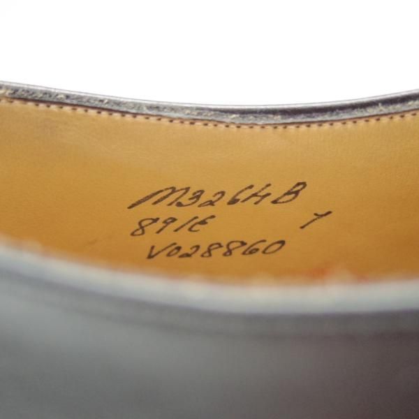 極上★(英)チーニー 7E【★ロイドフットウェア別注/Lloyd Footwear】Mシリーズ/89ラスト/パンチドキャップトゥ/カーフ/黒/CHEANEY★g969