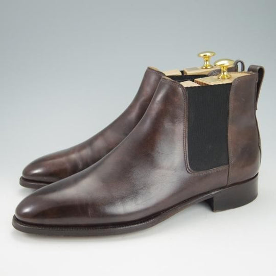 極上★ジョンロブ 6.5E【定価20万円以上★プレステージライン/TUDOR】ミュージアムカーフ/7000ラスト/サイドゴアブーツ/JOHN LOBB★g972