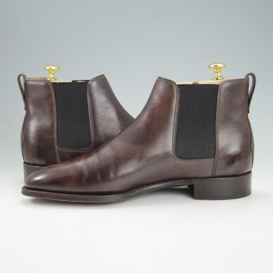 極上★ジョンロブ 6.5E【定価20万円以上★プレステージライン/TUDOR】ミュージアムカーフ/7000ラスト/サイドゴアブーツ/JOHN LOBB★g972