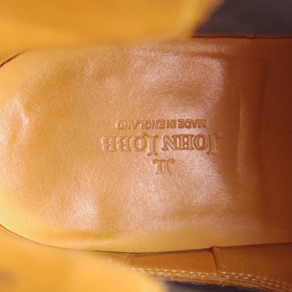 極上★ジョンロブ 6.5E【定価20万円以上★プレステージライン/TUDOR】ミュージアムカーフ/7000ラスト/サイドゴアブーツ/JOHN LOBB★g972