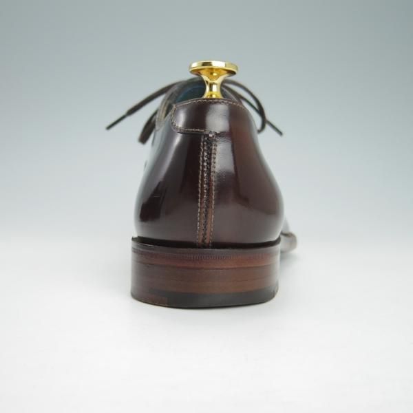 美品★(英)グレンソン 7F【貴重★ロンドンコレクション/Gresham/ブックバインダーレザー】濃茶/ストレートチップ/GRENSON★g976