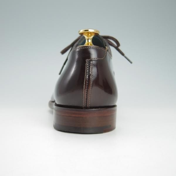 美品★(英)グレンソン 7F【貴重★ロンドンコレクション/Gresham/ブックバインダーレザー】濃茶/ストレートチップ/GRENSON★g976