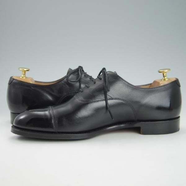 極上★(英)チーニー 8F【定価￥78,100-★アルフレッド/ALFRED】125ラスト/ストレートチップ/カーフ/黒/メンズ/CHEANEY★g977