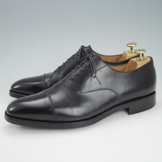 極美品★(スペイン製)YANKO/ヤンコ SIZE 8.5【グッドイヤーウェルテッド製法★ストレートチップ/14644】カーフ/黒/メンズ★g979