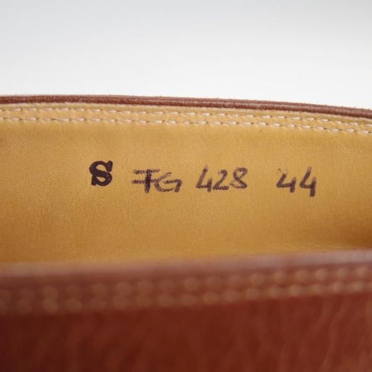 未使用★(伊)F.LLIジャコメッティ SIZE 44【定価10万円程度★ハンドソーンウェルテッド製法】チャッカブーツ/茶/Giacometti★g984