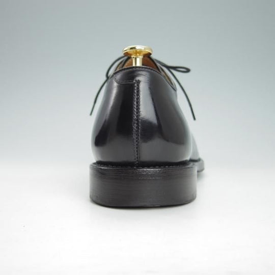 美品★(浅草)WHEEL ROBE/ウィールローブ 10.5D【定価￥58,000-★靴縁別注/(独)ワインハイマー社のボックスカーフ仕様】15077/黒★g985