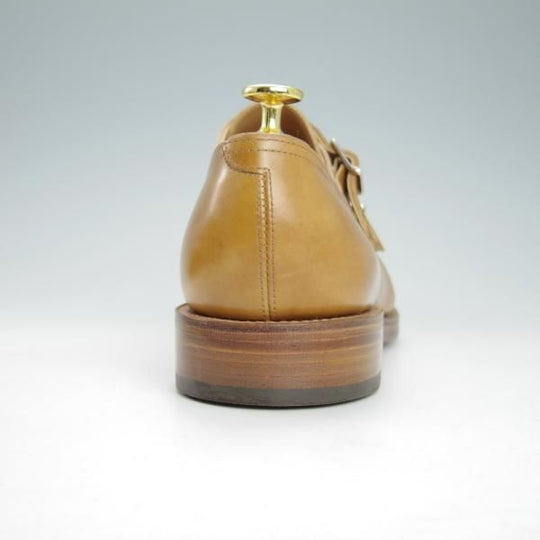 新品★ジョンロブ 8E【貴重★WILLIAM 2/ウィリアム 2/ミスティカーフ】9795Rラスト/ダブルモンク/薄茶/メンズ/JOHN LOBB★g986