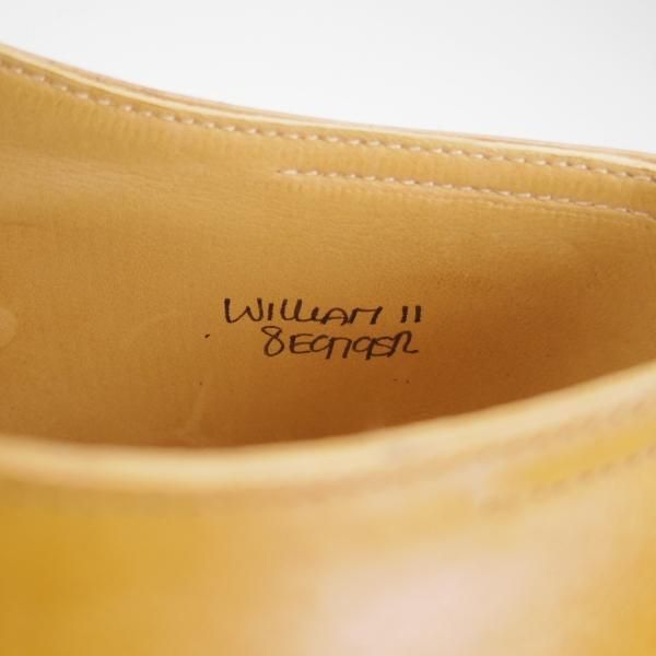 新品★ジョンロブ 8E【貴重★WILLIAM 2/ウィリアム 2/ミスティカーフ】9795Rラスト/ダブルモンク/薄茶/メンズ/JOHN LOBB★g986