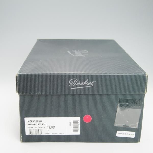 未使用★パラブーツ SIZE 7【モデル定価￥74,800-★AVORIAZ/アヴォリアーズ/白】シャモニーラスト/マウンテンブーツ/Paraboot★g987