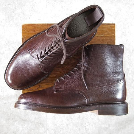 美品★トリッカーズ SIZE 9【世界190足限定★すべて英国素材となる特別仕様/アニバーサリーモデル】8102/シボ革/濃茶/Tricker's★g988