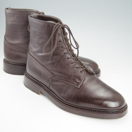 美品★トリッカーズ SIZE 9【世界190足限定★すべて英国素材となる特別仕様/アニバーサリーモデル】8102/シボ革/濃茶/Tricker's★g988