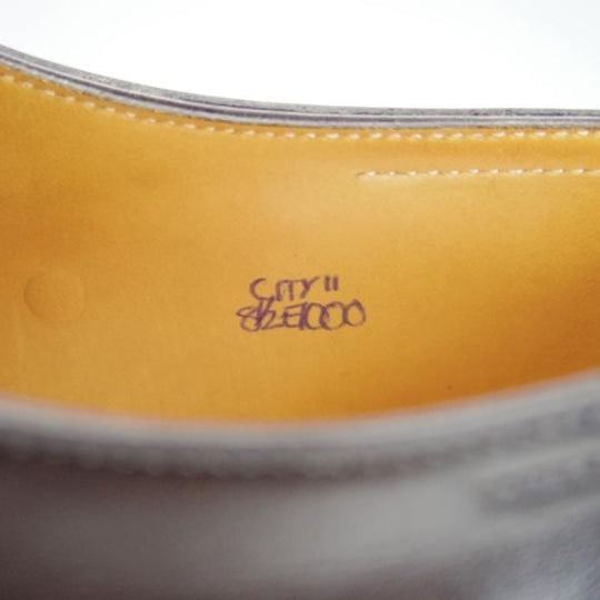 美品★ジョンロブ 8.5E【定価￥192,500-★CITY 2/シティ/7000ラスト】ストレートチップ/カーフ/黒/メンズ/JOHN LOBB★g989