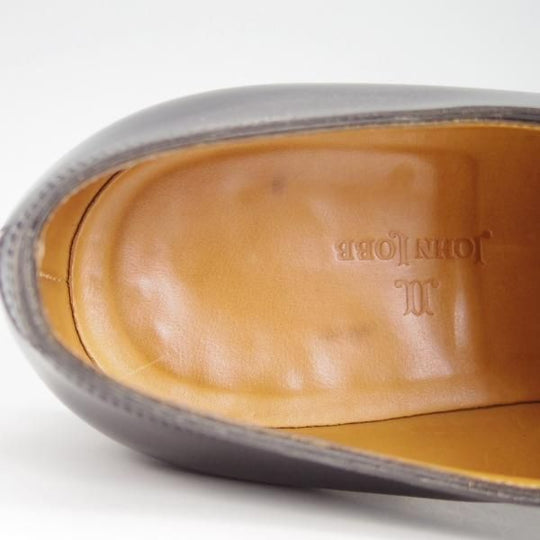 極上★ジョンロブ 7E【定価￥192,500-★CITY 2/シティ/7000ラスト】ストレートチップ/カーフ/黒/メンズ/JOHN LOBB★g990