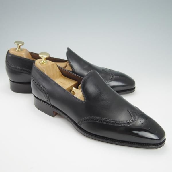 美品 カルミナ CARMINA ビットフリンジローファー 4.5 黒 極美品☆(スペイン製)CARMINA/カルミナ SIZE 8.5【定価￥74,800