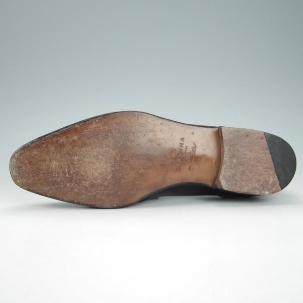 極美品★(スペイン製)CARMINA/カルミナ SIZE 8.5【定価￥74,800-★ローファー/80159】SIMPSOMラスト/スリッポン/カーフ/黒/メンズ★g991