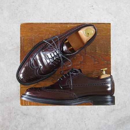 極美品★チャーチ(レディース) SIZE 36【定価￥76,680-★フルブローグ/NALA】ロイスカーフ/ROIS CALF/濃茶/Church's★g994
