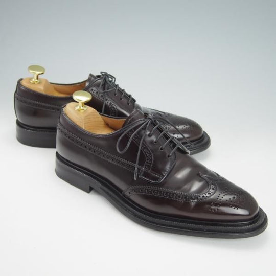 極美品★チャーチ(レディース) SIZE 36【定価￥76,680-★フルブローグ/NALA】ロイスカーフ/ROIS CALF/濃茶/Church's★g994