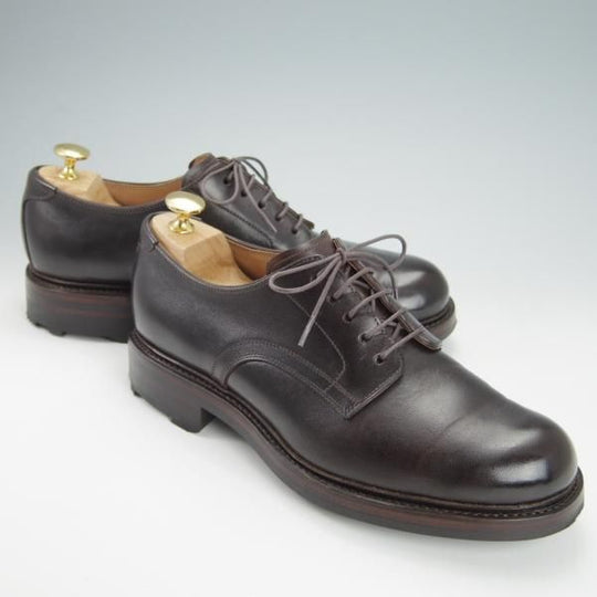 極美品★(文京区)EVERLASTING/永代製作所 UK7程度【貴重★仏タンナー製の馬革/リッジウェイソール】濃茶/エバーラスティング★g996