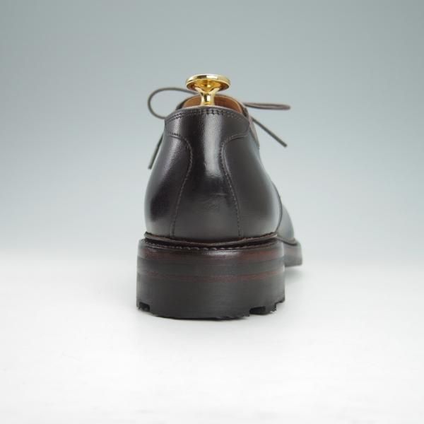 極美品★(文京区)EVERLASTING/永代製作所 UK7程度【貴重★仏タンナー製の馬革/リッジウェイソール】濃茶/エバーラスティング★g996