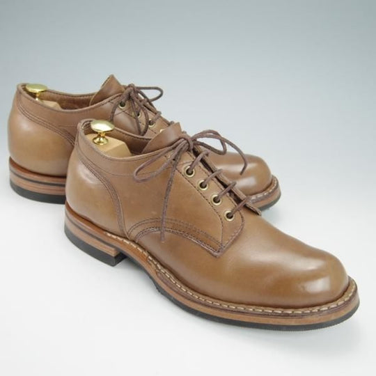 極美品★WHITE'S BOOTS/ホワイツブーツ 8C【定番★Oxford/オックスフォード】300-W/C461/プレーントゥ/オイルドレザー/薄茶★g997