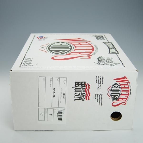 極美品★WHITE'S BOOTS/ホワイツブーツ 8C【定番★Oxford/オックスフォード】300-W/C461/プレーントゥ/オイルドレザー/薄茶★g997