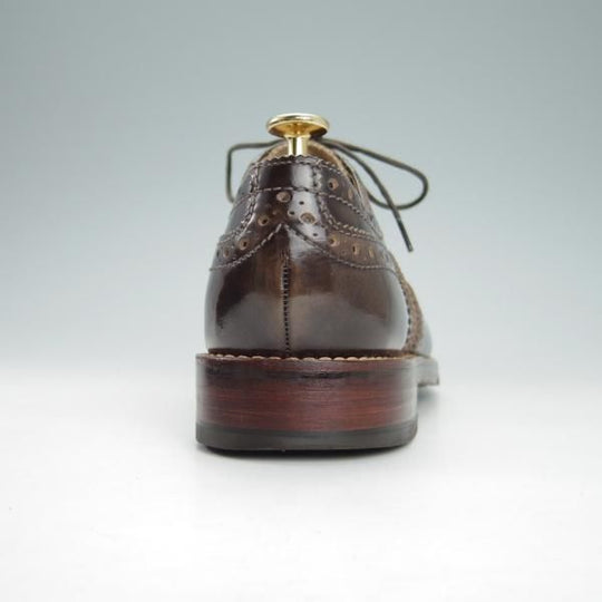 極上★(英)グレンソン 7G【★フルブローグ/112652】ポリッシュレザー/濃茶/メンズ/GRENSON★g999