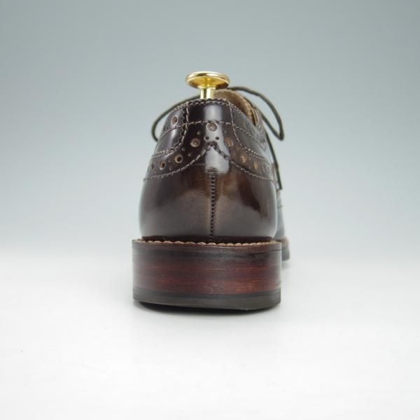 極上★(英)グレンソン 7G【★フルブローグ/112652】ポリッシュレザー/濃茶/メンズ/GRENSON★g999