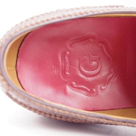 極上★(英)グレンソン 7G【★フルブローグ/112652】ポリッシュレザー/濃茶/メンズ/GRENSON★g999