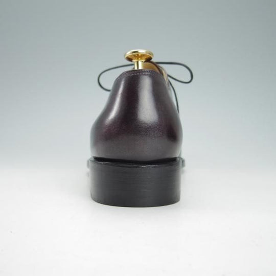 新品★(東欧)VASS/ヴァーシュ SIZE 40.5【貴重★Alt English/ストレートチップ】Fラスト/ミュージアムカーフ/ボルドー/赤茶★h002