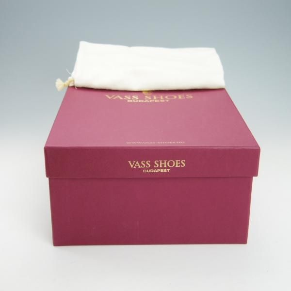 新品★(東欧)VASS/ヴァーシュ SIZE 40.5【貴重★Alt English/ストレートチップ】Fラスト/ミュージアムカーフ/ボルドー/赤茶★h002