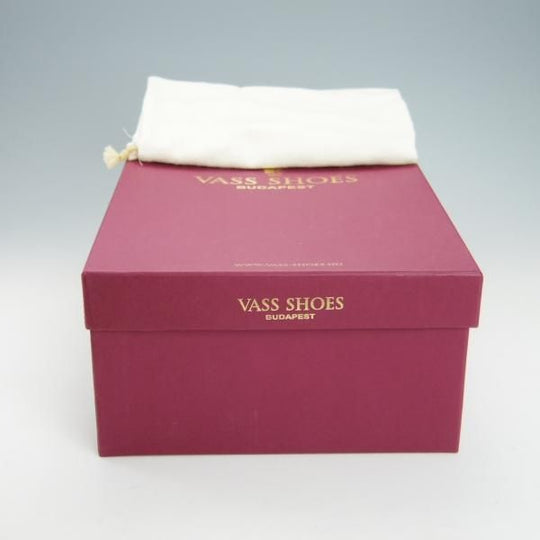 新品★(東欧)VASS/ヴァーシュ SIZE 40.5【貴重★Alt English/ストレートチップ】Fラスト/ミュージアムカーフ/ボルドー/赤茶★h002