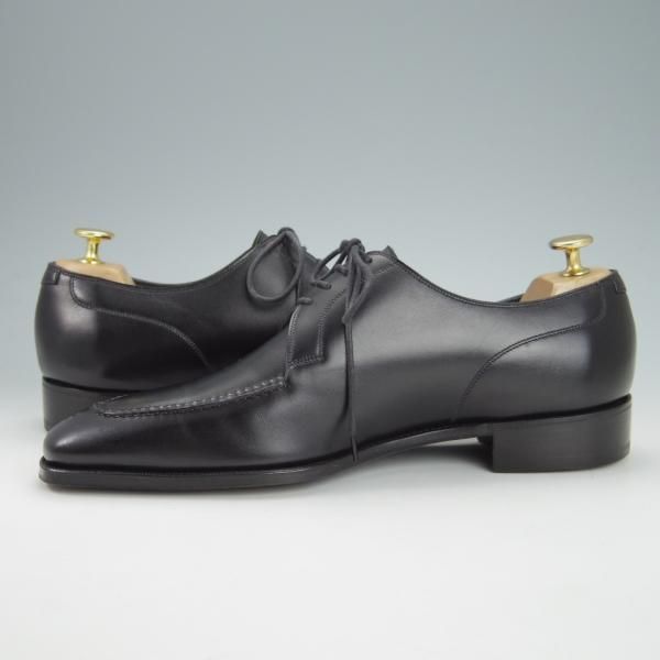 未使用★(英)ガジアーノ&ガーリング 8E【現行定価25万円程度★スキンステッチ/HOVE】TG73ラスト/Uチップ/黒/GAZIANO&GIRLING★h004