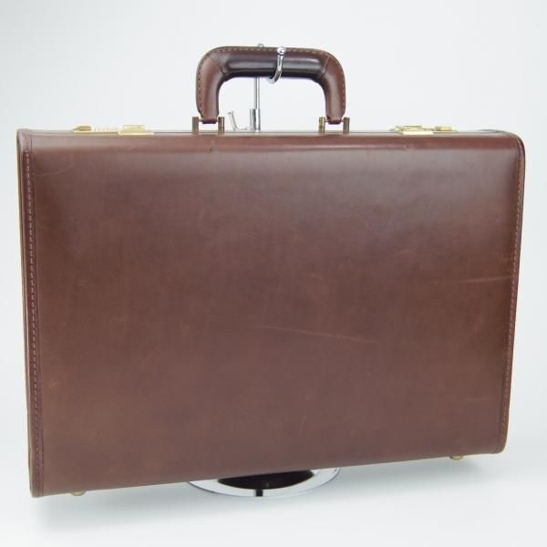 ★コーチ/COACH【★レザー/アタッシュケース】メンズ/ビジネス/バッグ/革/茶/ブリーフケース/鞄★N5720