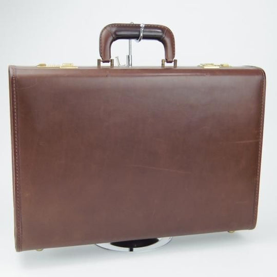 ★コーチ/COACH【★レザー/アタッシュケース】メンズ/ビジネス/バッグ/革/茶/ブリーフケース/鞄★N5720