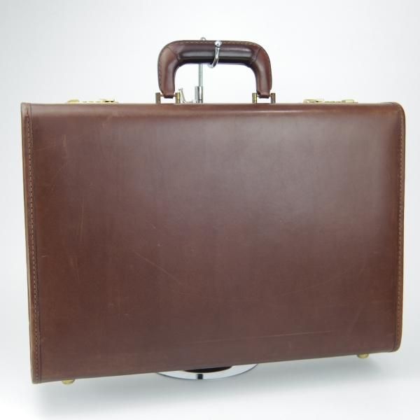 ★コーチ/COACH【★レザー/アタッシュケース】メンズ/ビジネス/バッグ/革/茶/ブリーフケース/鞄★N5720