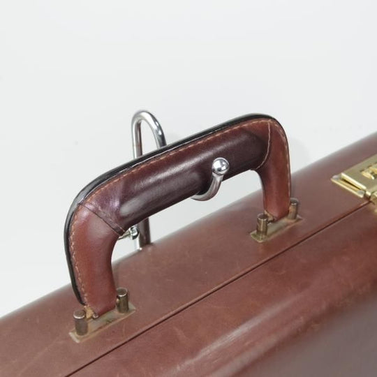 ★コーチ/COACH【★レザー/アタッシュケース】メンズ/ビジネス/バッグ/革/茶/ブリーフケース/鞄★N5720
