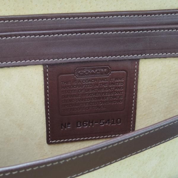 ★コーチ/COACH【★レザー/アタッシュケース】メンズ/ビジネス/バッグ/革/茶/ブリーフケース/鞄★N5720