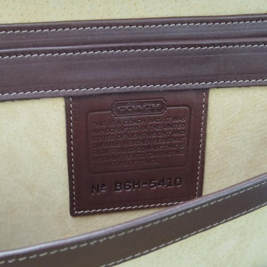 ★コーチ/COACH【★レザー/アタッシュケース】メンズ/ビジネス/バッグ/革/茶/ブリーフケース/鞄★N5720