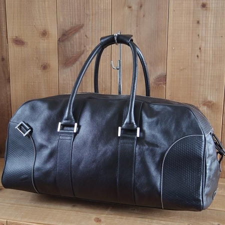 ★ダンヒル/dunhill【定価￥137,550-★Adv8 Medium Holdall/ミディアムホールドオール】ボストンバッグ/レザー/メンズ/バッグ/黒/鞄★N5722