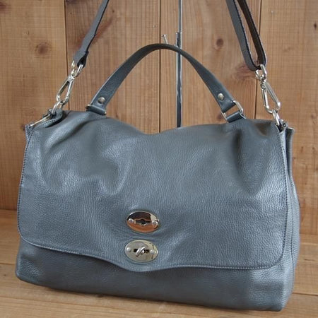 極上★(伊)ザネラート/ZANELLATO【現行定価￥93,500-★ポスティーナ L】マルカプント/ショルダー/バッグ/メンズ&レディース/革/鞄★N5723